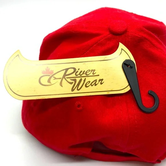 Red ‘Canadian Drinking Cap’ Ball Cap With Bottle Opener - Picture 5 of 6